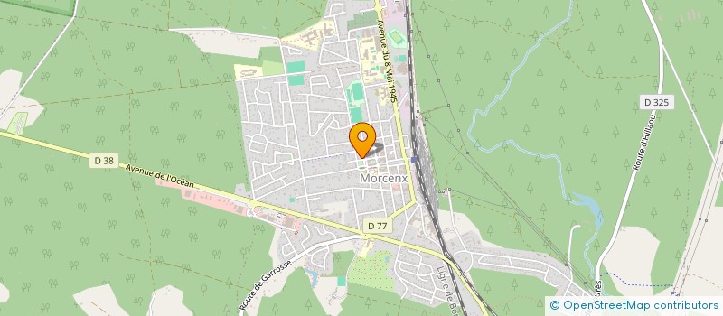 localisation de l'entreprise R-2J  MORCENX-LA-NOUVELLE