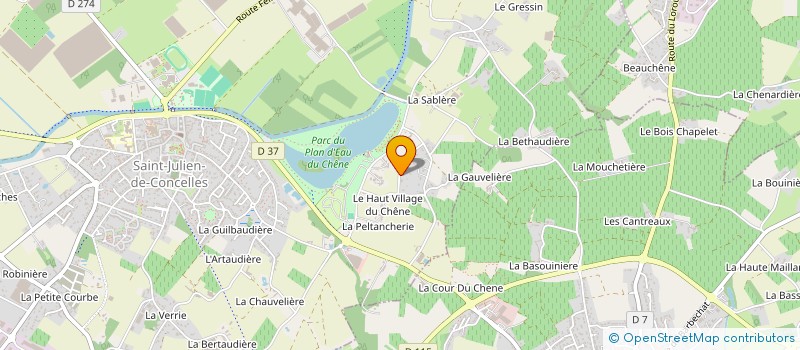 localisation de l'entreprise R-3 CONSULTING à SAINT-JULIEN-DE-CONCELLES