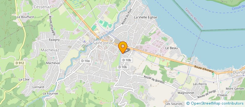 localisation de l'entreprise R-45 à SAINT-JORIOZ