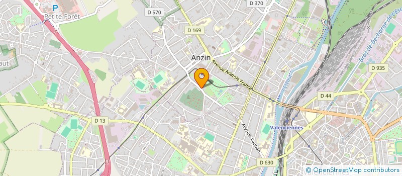 localisation de l'entreprise R&A BENIMMO  ANZIN