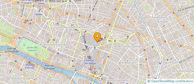 localisation de l'entreprise R.A.C.K. à PARIS