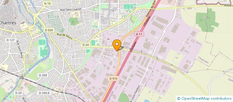 localisation de l'entreprise R/A CUSTOMS à CHARTRES