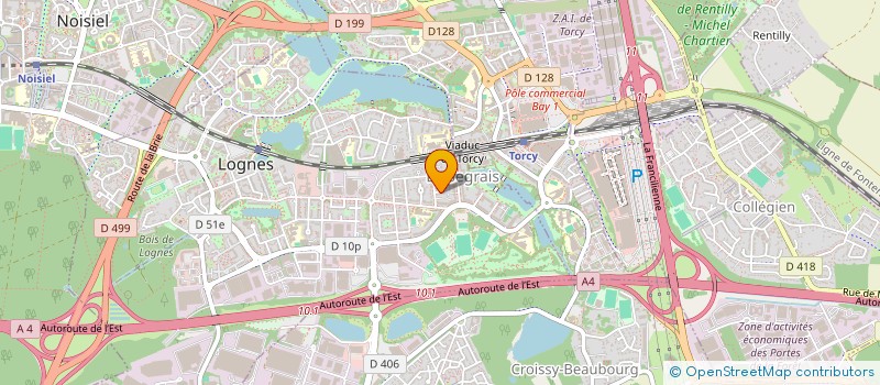 localisation de l'entreprise R.A.E TEAM à LOGNES