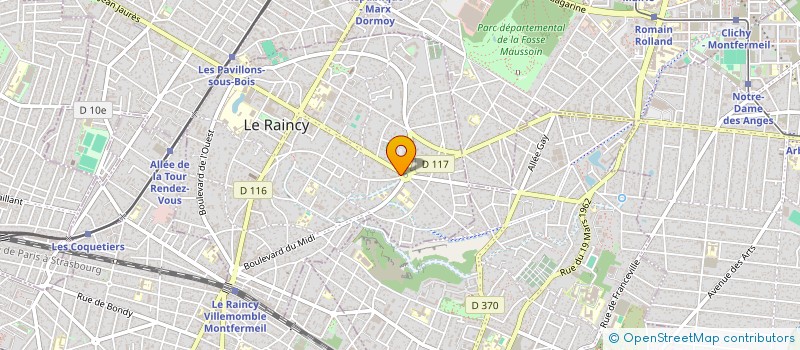 localisation de l'entreprise R.A.H. DISTRIBUTION à LIVRY-GARGAN