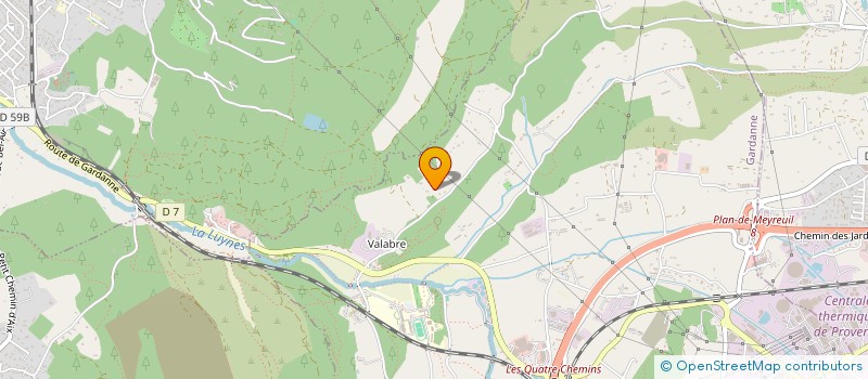 localisation de l'entreprise R.A.I.D. à GARDANNE