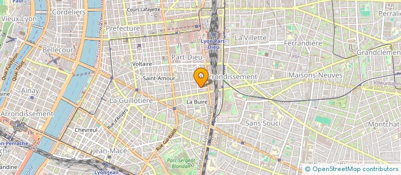 localisation de l'entreprise R.A IMMOPRO  LYON