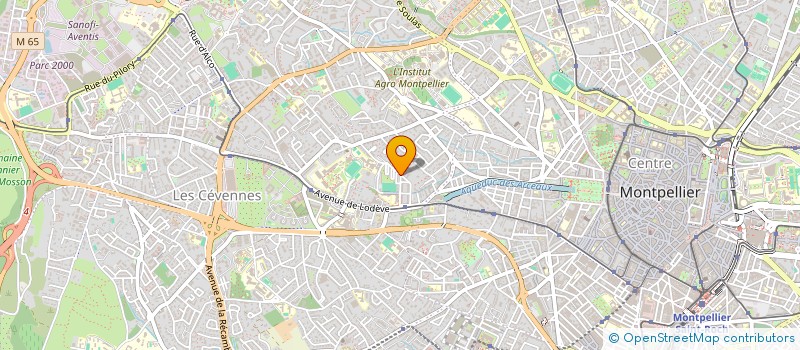 localisation de l'entreprise R&A LOGISTICS  MONTPELLIER