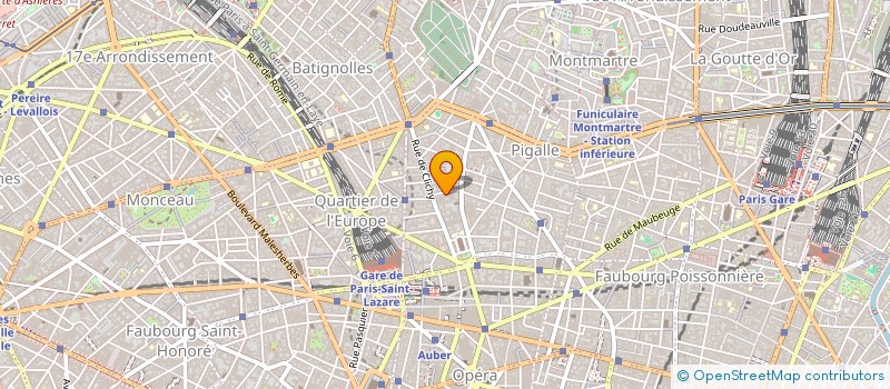 localisation de l'entreprise R.A.M.  PARIS