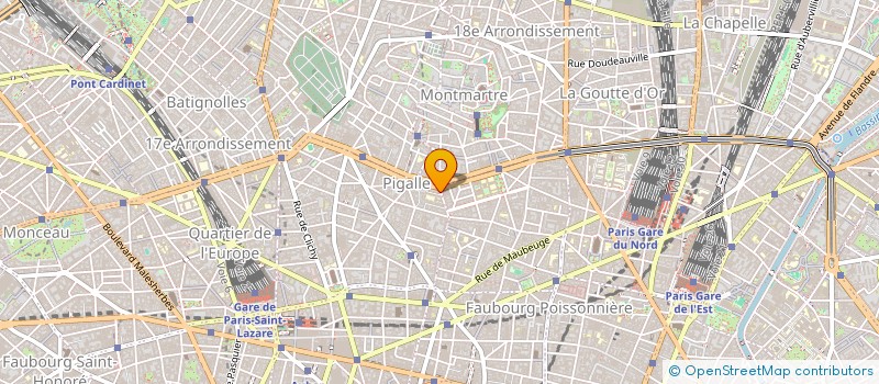 localisation de l'entreprise R.A.M.D.A.M.  PARIS