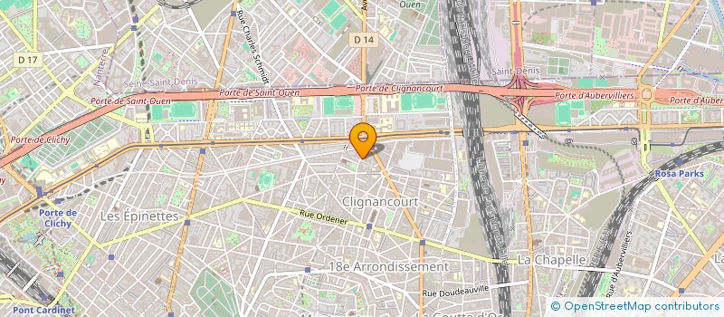 localisation de l'entreprise R A M G HERBES à PARIS