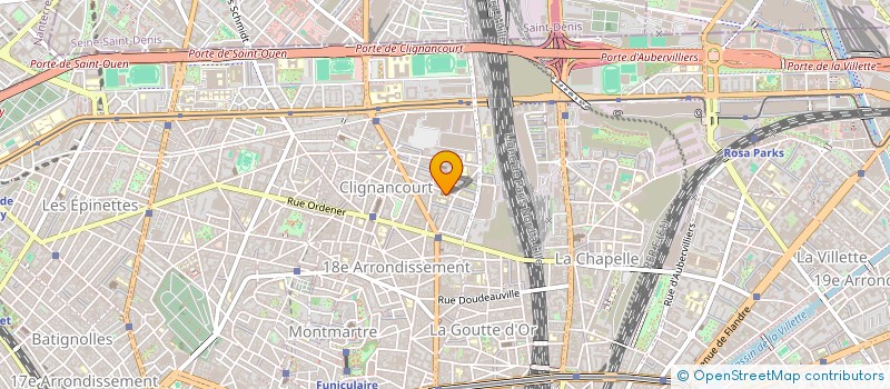localisation de l'entreprise R A M PRODUCTIONS à PARIS