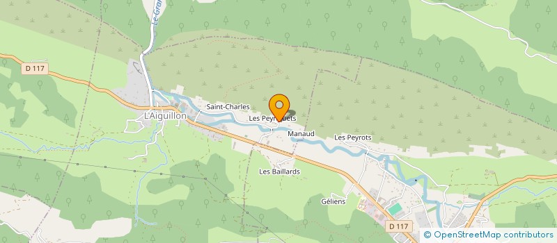 localisation de l'entreprise R.A.P. à L'AIGUILLON