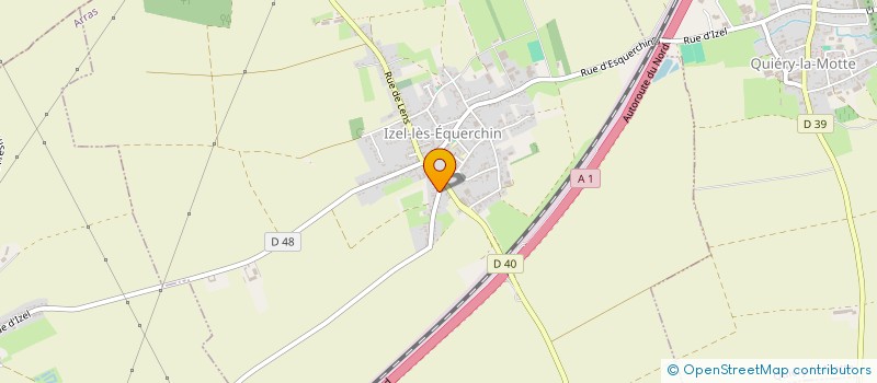 localisation de l'entreprise R.A.P (REPLAY ACCOUSTIC POP)  IZEL-LES-EQUERCHIN