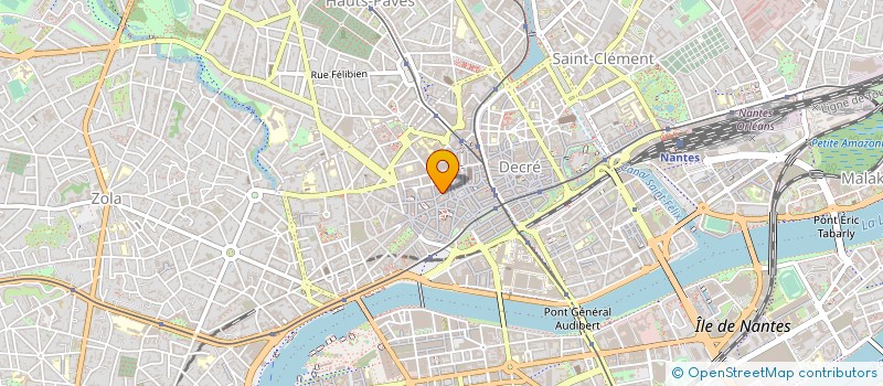 localisation de l'entreprise R.A.S. à NANTES