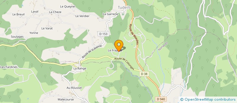 localisation de l'entreprise R.A.T  TULLE