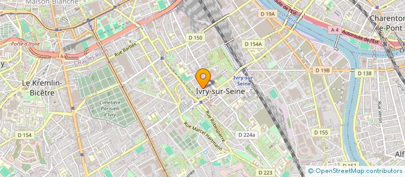 localisation de l'entreprise R.A. TRANSACTIONS EUROPEENNES à IVRY-SUR-SEINE