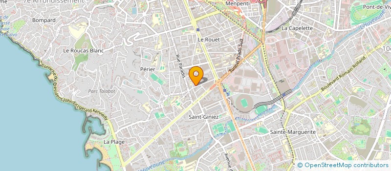 localisation de l'entreprise R.A.V.E.L. à MARSEILLE