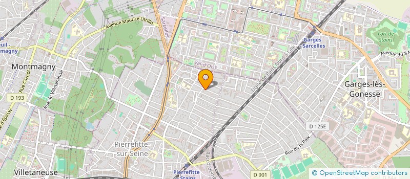 localisation de l'entreprise R-AAMBIA CONSULTING à PIERREFITTE-SUR-SEINE