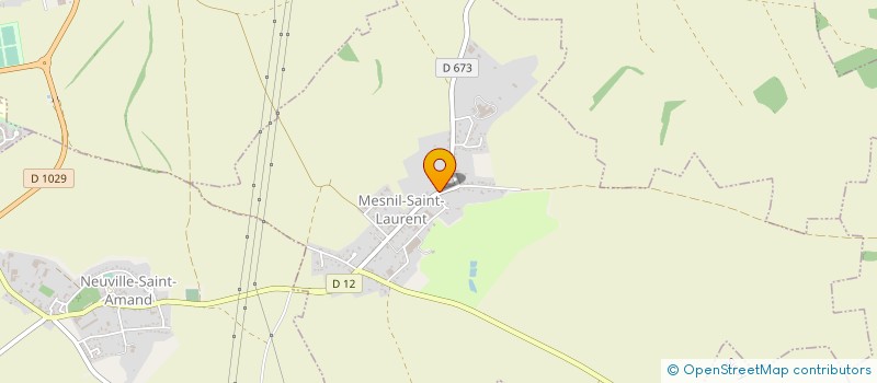 localisation de l'entreprise R' AKSO  MESNIL-SAINT-LAURENT