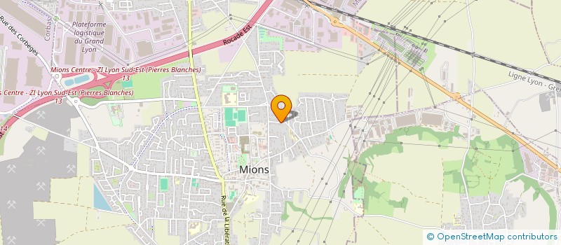 localisation de l'entreprise R ALPES NETTOYAGE à MIONS