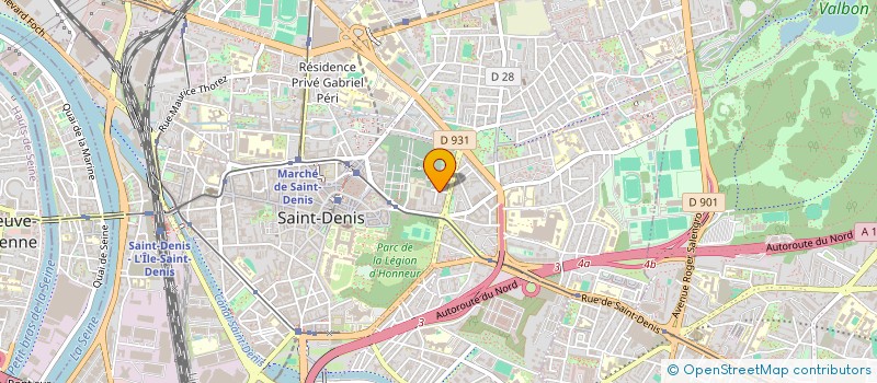 localisation de l'entreprise R AMINE à SAINT-DENIS