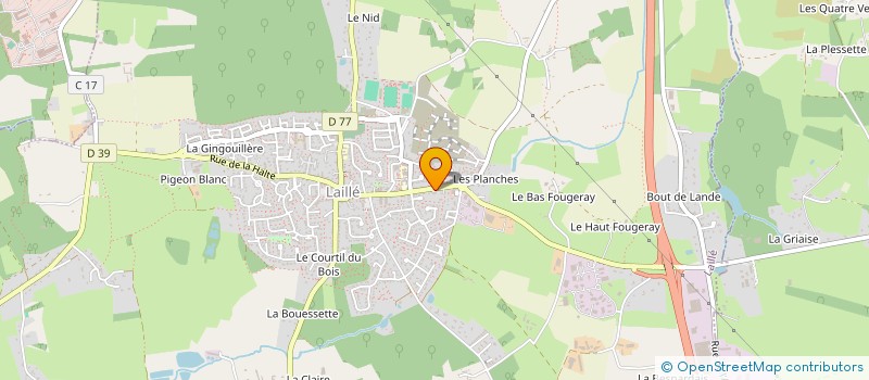 localisation de l'entreprise R AND CO  CORPS-NUDS