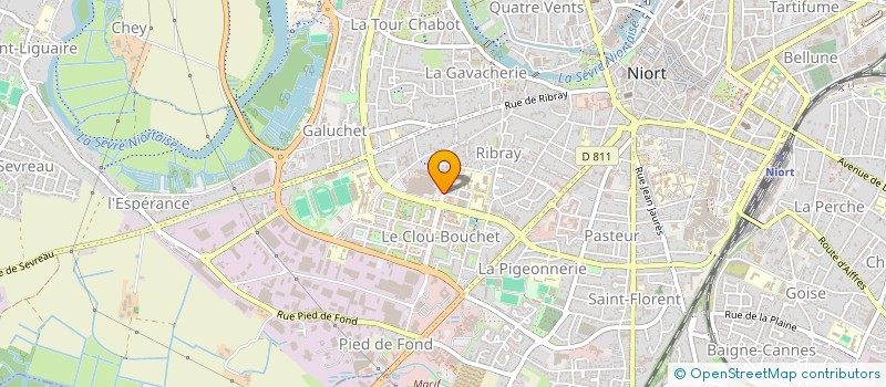 localisation de l'entreprise R.AND.U  NIORT