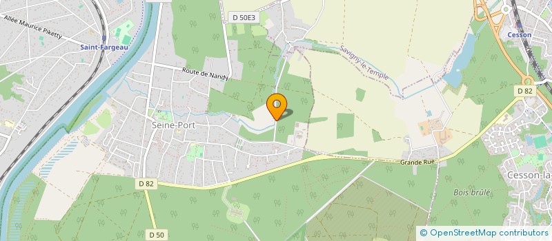 localisation de l'entreprise R'ANGER  SEINE-PORT