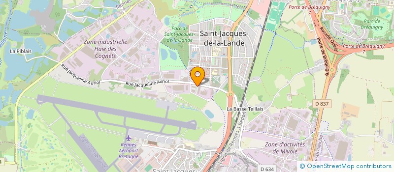 localisation de l'entreprise R'ASIE FOOD à SAINT-JACQUES-DE-LA-LANDE