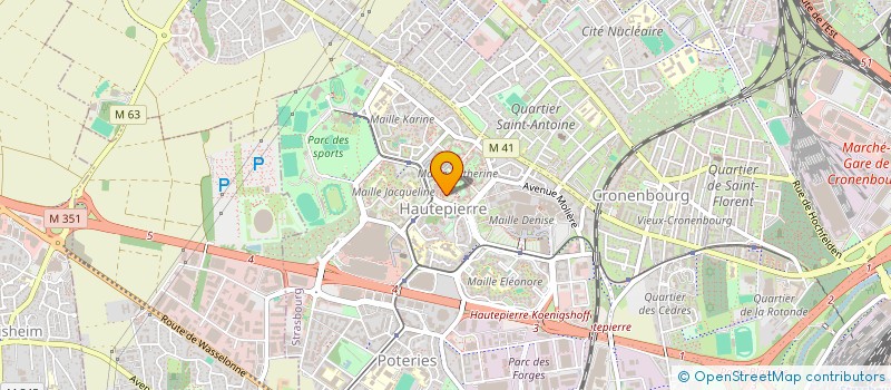 localisation de l'entreprise R'ASSUR IMMO  STRASBOURG