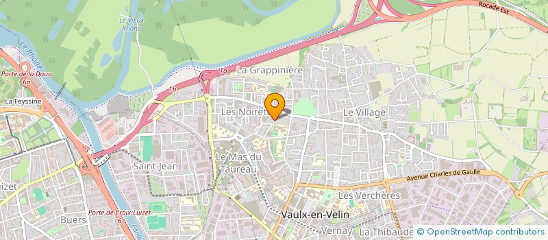 localisation de l'entreprise R AUTO  VAULX-EN-VELIN