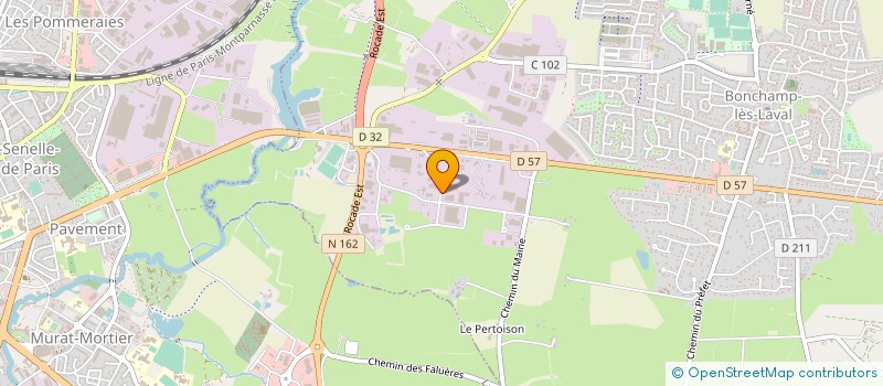 localisation de l'entreprise R AUTOMOBILES  ARGENTRE