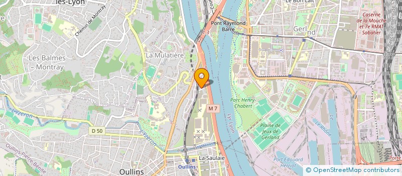 localisation de l'entreprise R-AY  LA MULATIERE