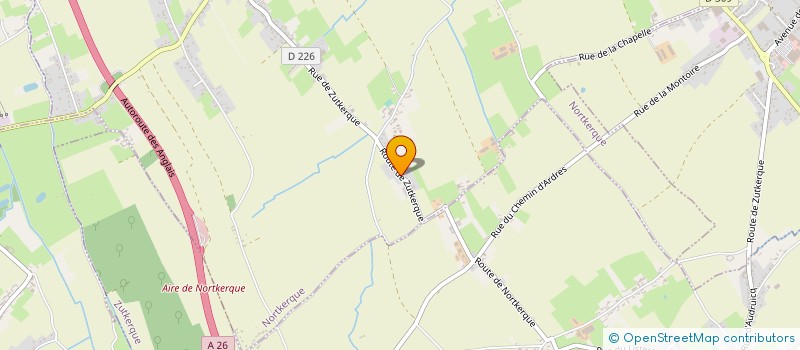 localisation de l'entreprise R.B  NORTKERQUE