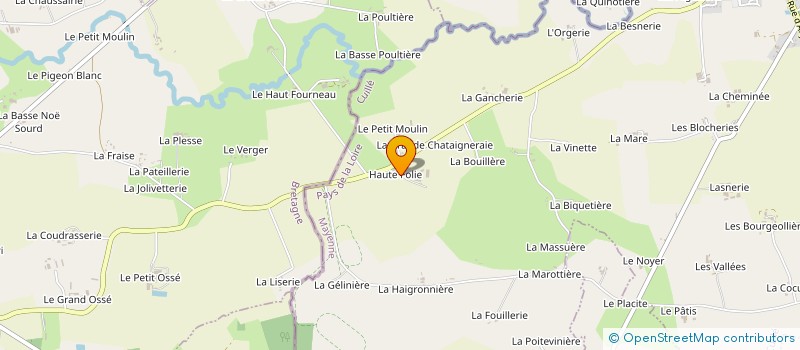 localisation de l'entreprise R.B  CUILLE