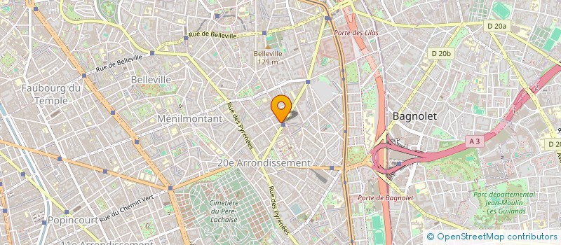 localisation de l'entreprise R.B.G  PARIS