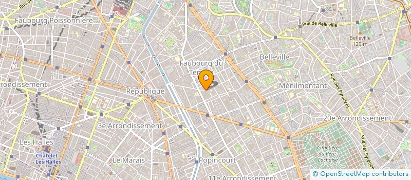 localisation de l'entreprise R.B.G. RENOVATION BATIMENT GENERALE  PARIS