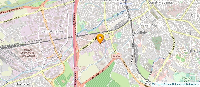 localisation de l'entreprise R B H à PERPIGNAN