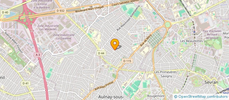 localisation de l'entreprise R&B HOME à AULNAY-SOUS-BOIS