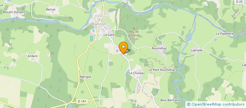 localisation de l'entreprise R.B. INVESTISSEMENT à RANCON
