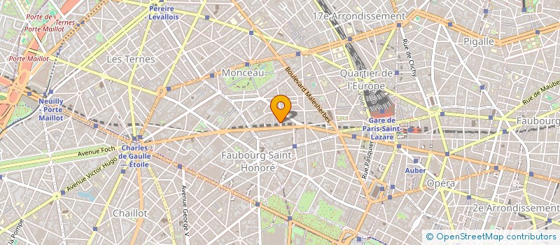 localisation de l'entreprise R.B.M. TRADING à PARIS