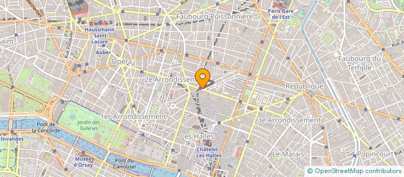 localisation de l'entreprise R.B.P  PARIS