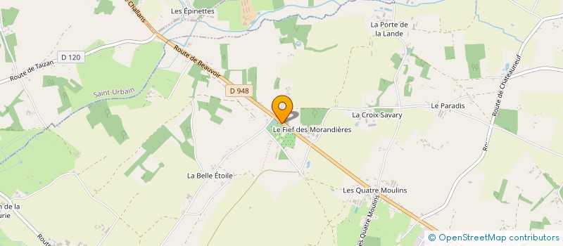 localisation de l'entreprise R.B.P. à SALLERTAINE