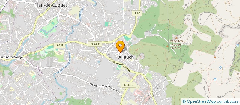 localisation de l'entreprise R'B PATRIMOINE  ALLAUCH