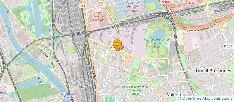 localisation de l'entreprise R.B PRESTIGE à VILLENEUVE-SAINT-GEORGES