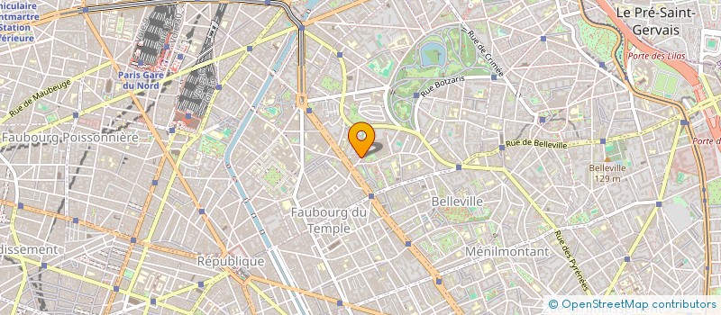 localisation de l'entreprise R.B. SARL  PARIS