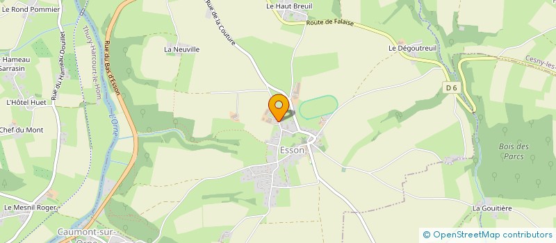 localisation de l'entreprise R&B SHOOTING  ESSON