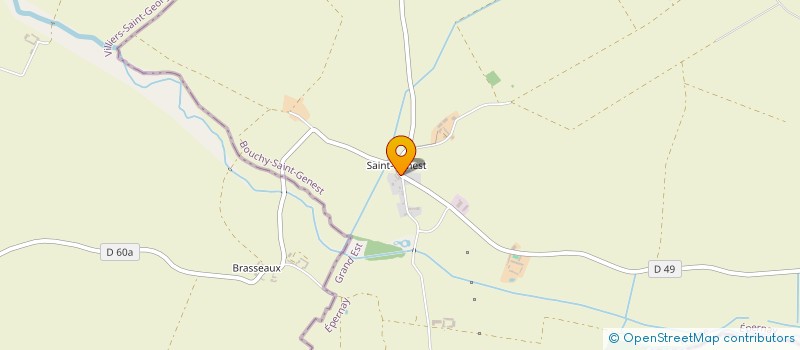 localisation de l'entreprise R. BACK PROTECTION  BOUCHY-SAINT-GENEST