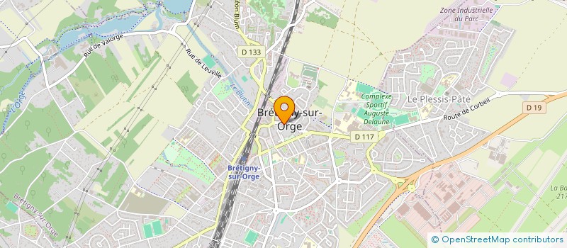 localisation de l'entreprise R BARBER à BRETIGNY-SUR-ORGE