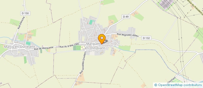localisation de l'entreprise R' & BEAUTY CONCEPT à WASNES-AU-BAC